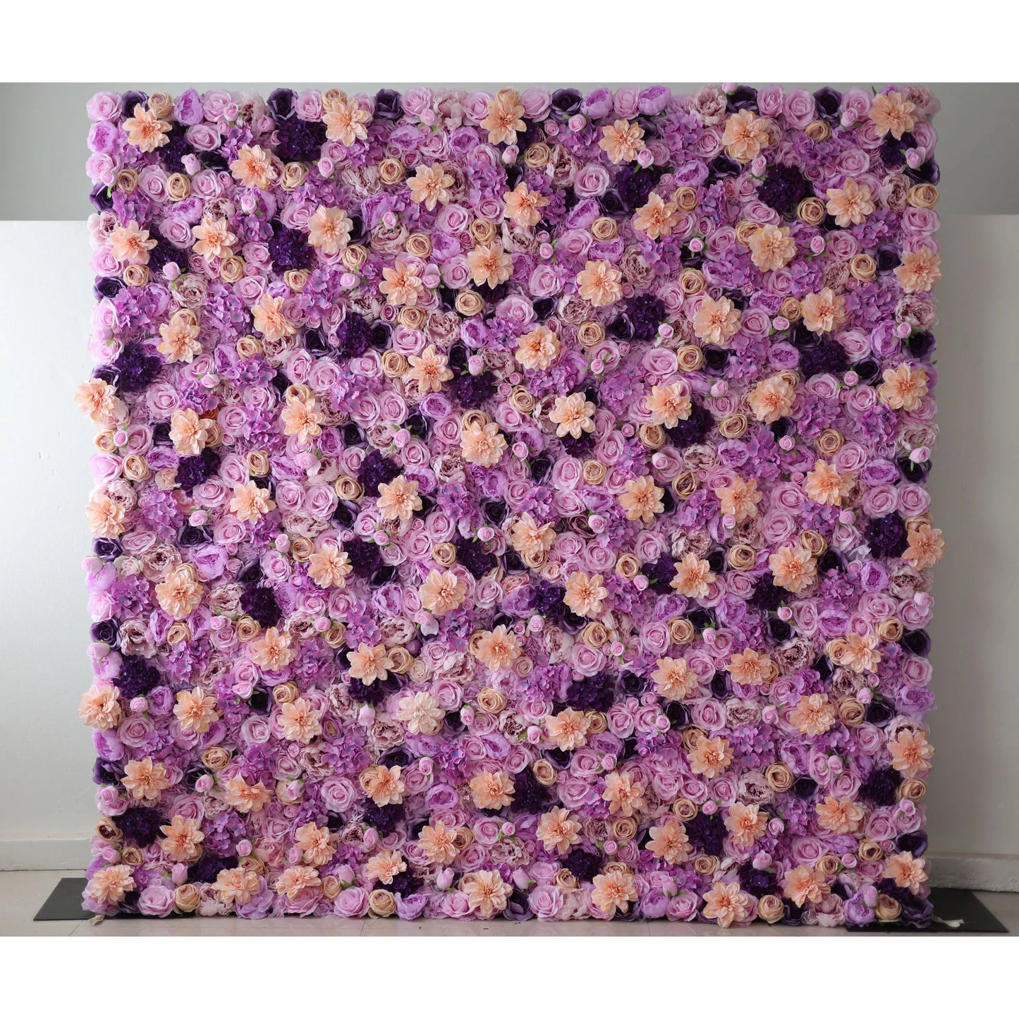 Lavender Dreamscape: A Lush Symphony of Violet & Peach Blooms – Ultimate Elegance in Floral Artistry-VF-206