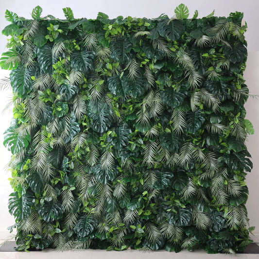 Presents: Tropical Eden – An Exquisite Artificial Fabric Green Wall-VF-213