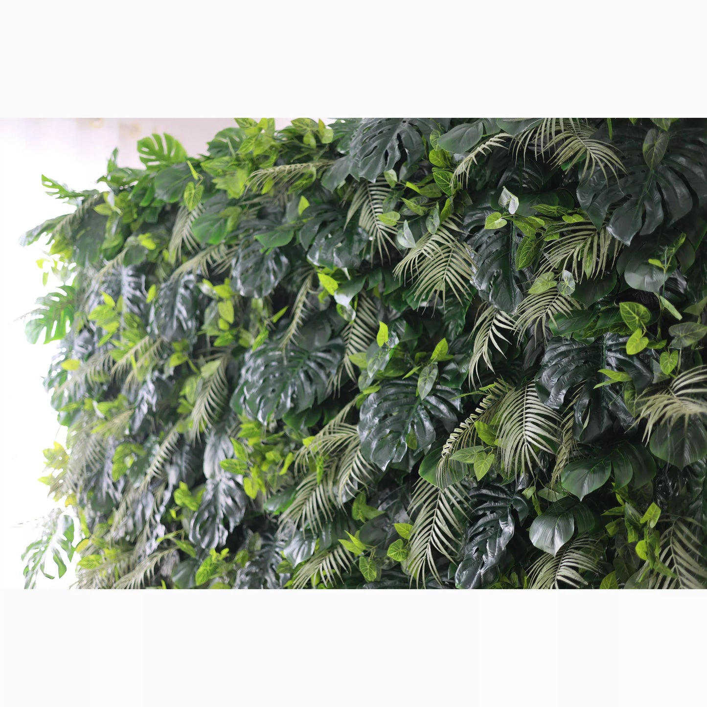 Presents: Tropical Eden – An Exquisite Artificial Fabric Green Wall-VF-213