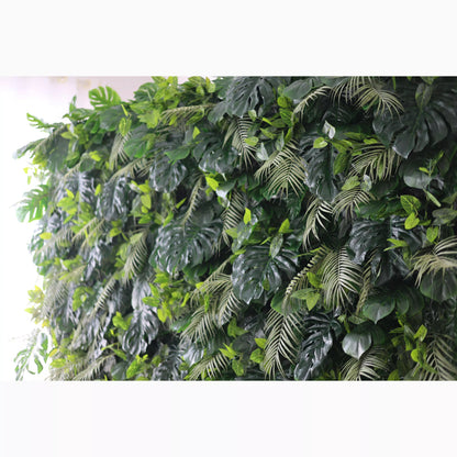 Presents: Tropical Eden – An Exquisite Artificial Fabric Green Wall-VF-213