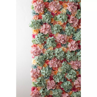 Roll Up Artificial Flower Wall Backdrop: Floral Harmony Cascade - From Daydream Events to Quiet Moments-VF-231