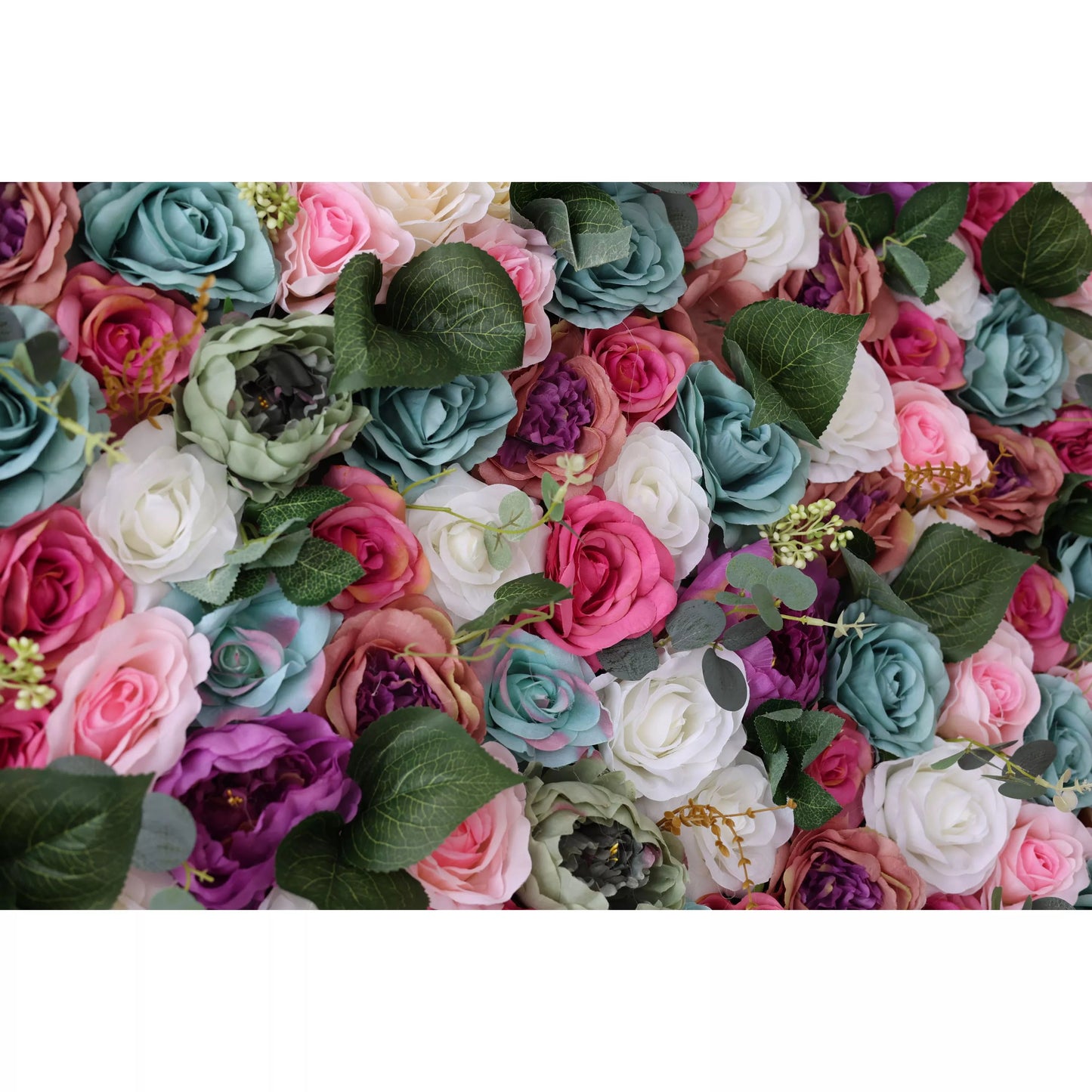 Presents: Enchanted Garden – A Lush Blend of Pastels and Vibrant Hues – The Ultimate Wall for Romantic Events, Fairy-Tale Settings, and Whimsical Spaces-VF-224