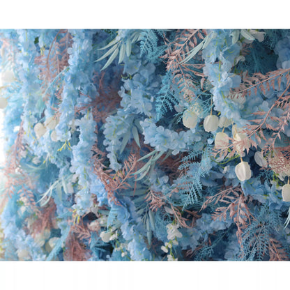 Flowers Artificial Coral Wall Backdrop: Azure Abyss - The Tranquil Tides Collection-VF-262