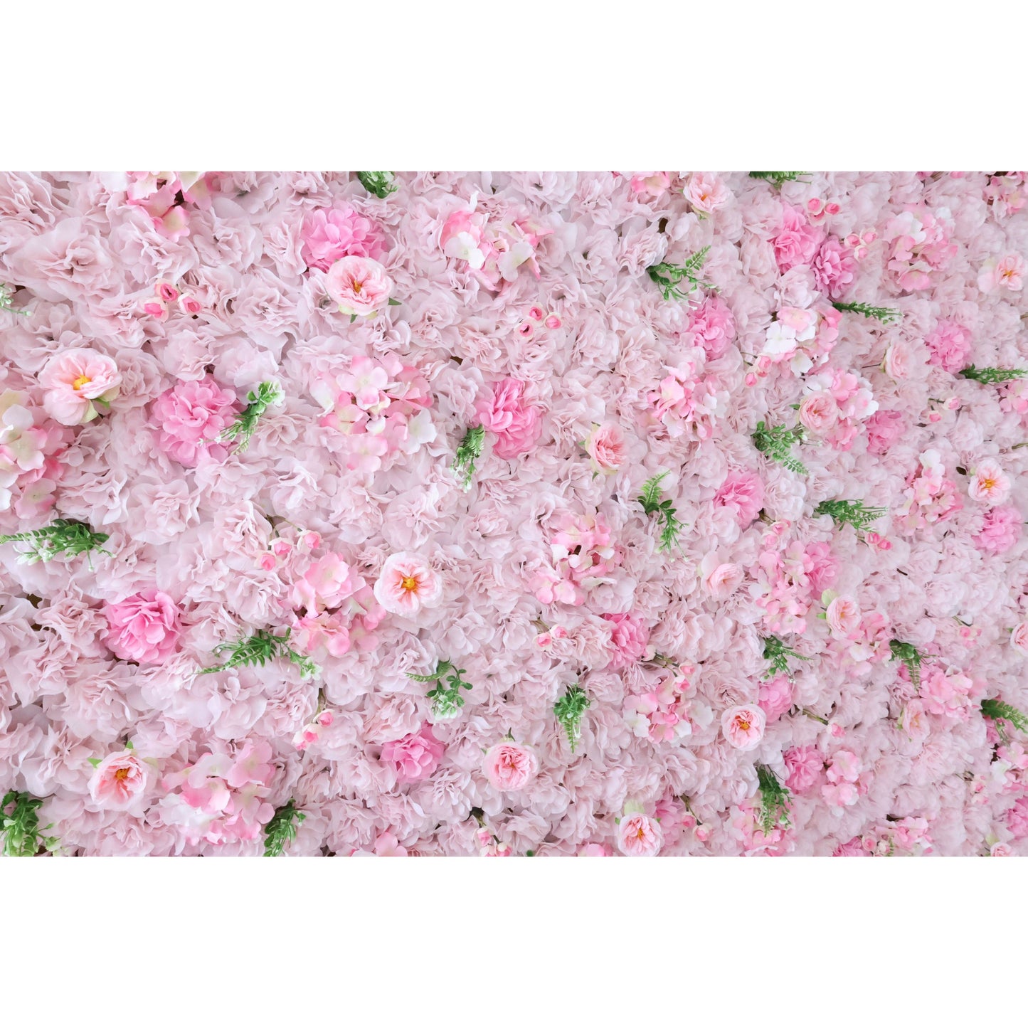 Roll Up Fabric Artificial Flower Wall Wedding Backdrop, Floral Party Decor, Event Photography-VF-350