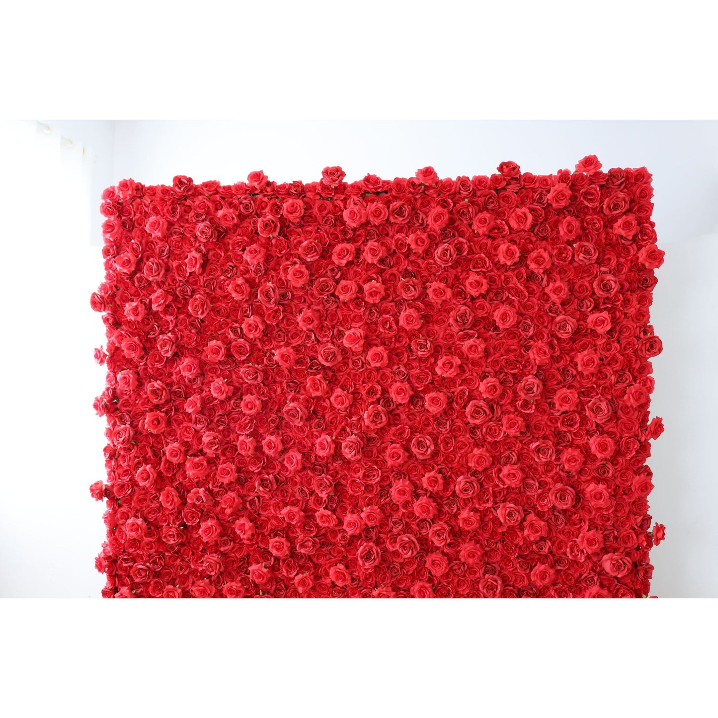 Roll Up Fabric Artificial Flower Wall Wedding Backdrop, Floral Party Decor, Event Photography-VF-361-2