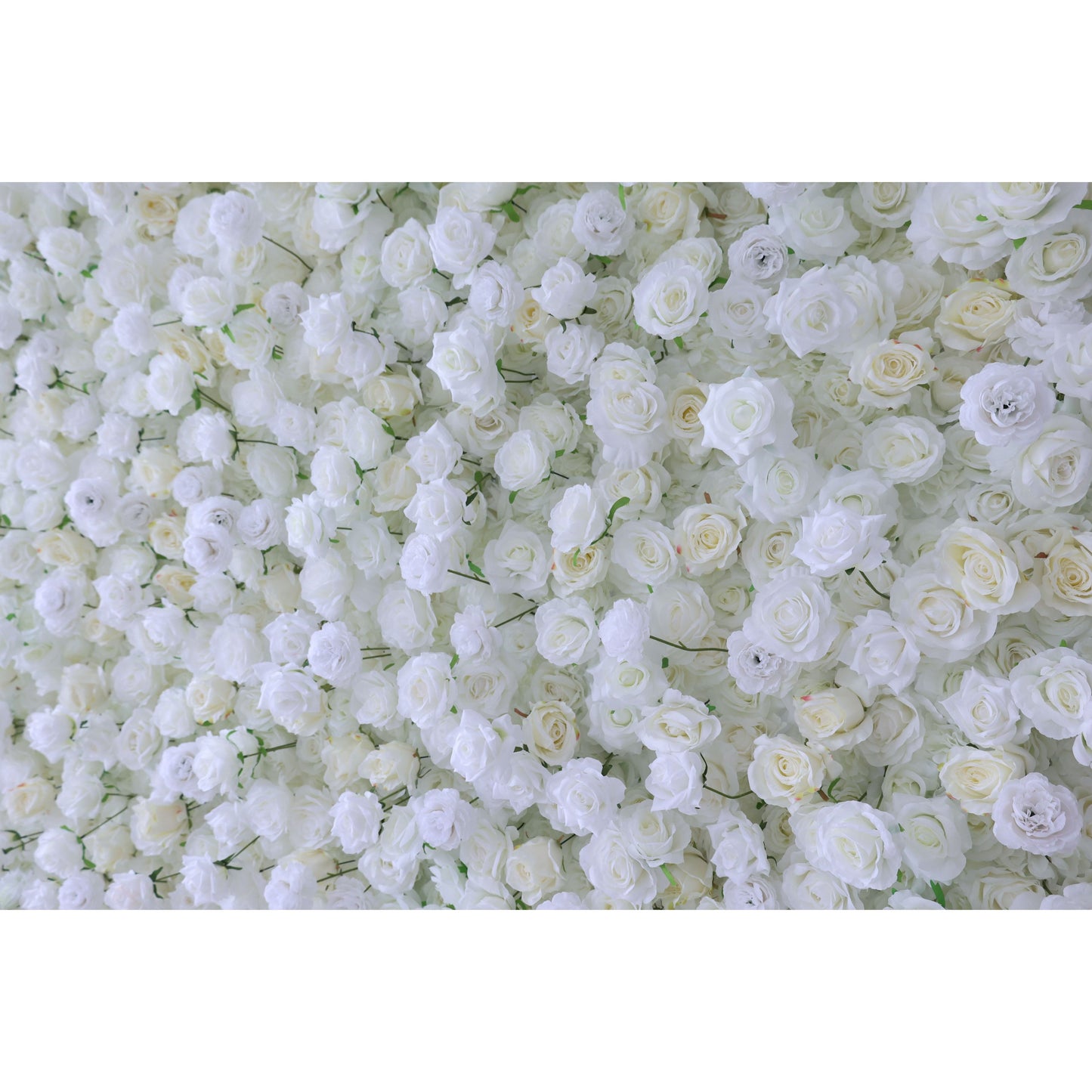 Roll Up Fabric Artificial Flower Wall Wedding Backdrop, Floral Party Decor, Event Photography-VF-369