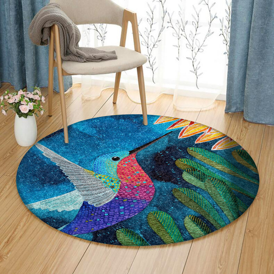 Bird TT060807 Round Area Rug