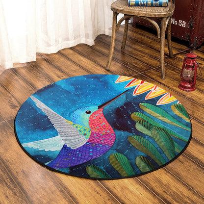 Bird TT060807 Round Area Rug