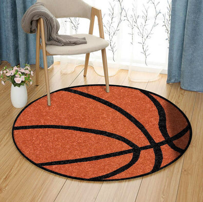 Basketball CLA1410051RR Round Area Rug