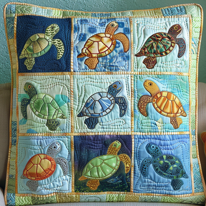 Beachfront Harmony Quilted Pillow Case NCU0TL497