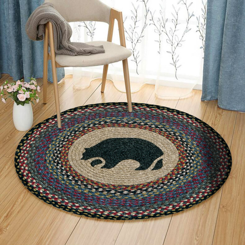 Bear DD210803RR Round Area Rug