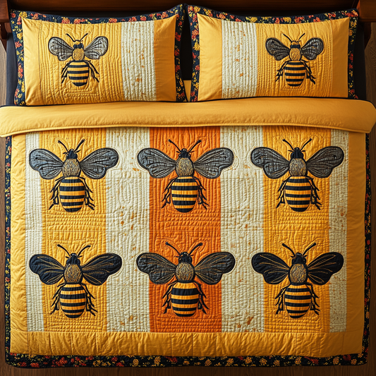 Bee TAI041124338 Quilt Bedding Set