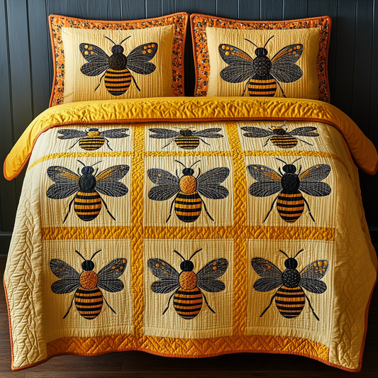 Bee TAI041124350 Quilt Bedding Set