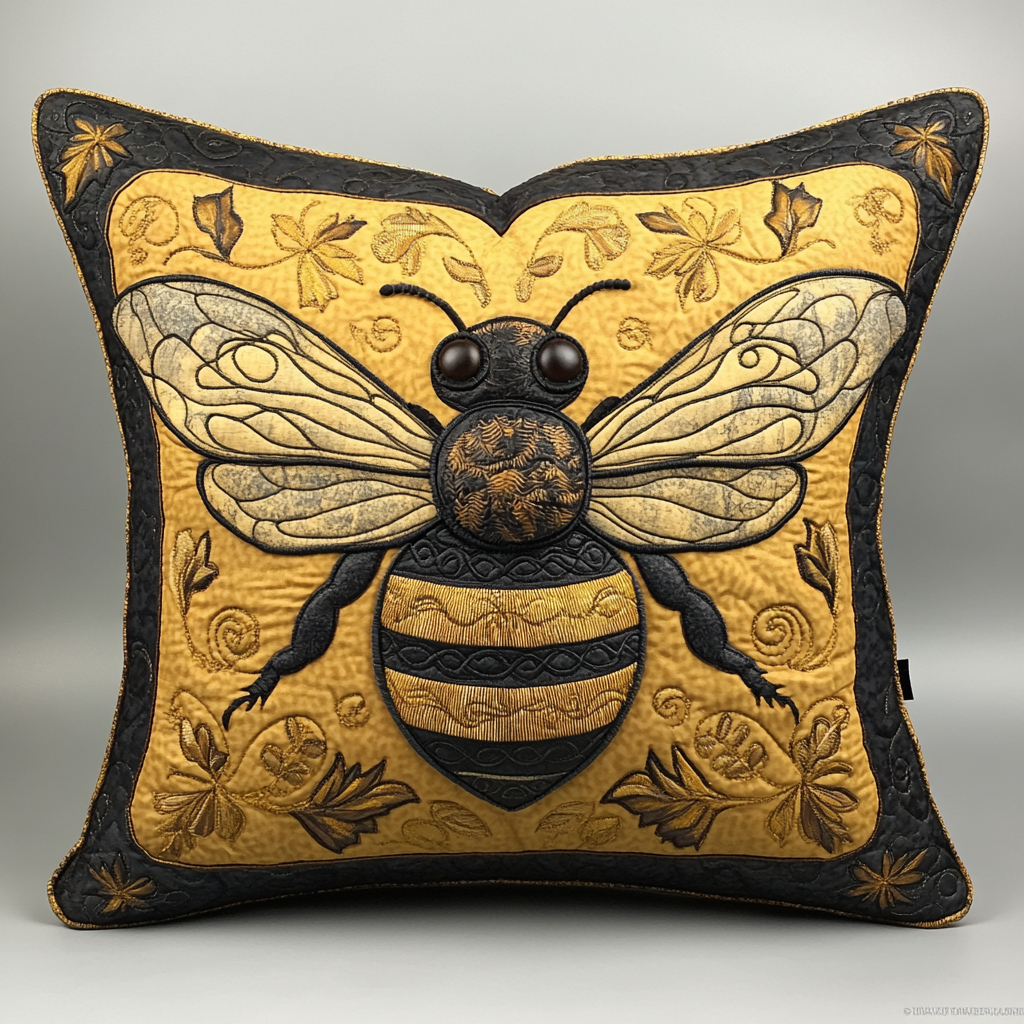 Bee TAI041124572 Quilted Pillow Case