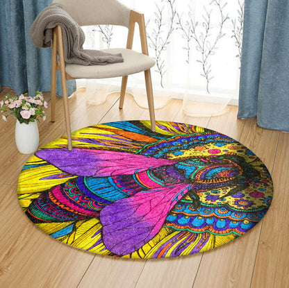 Bee DP240801C Round Area Rug