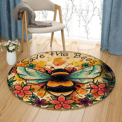 Bee TT160803TM Round Area Rug