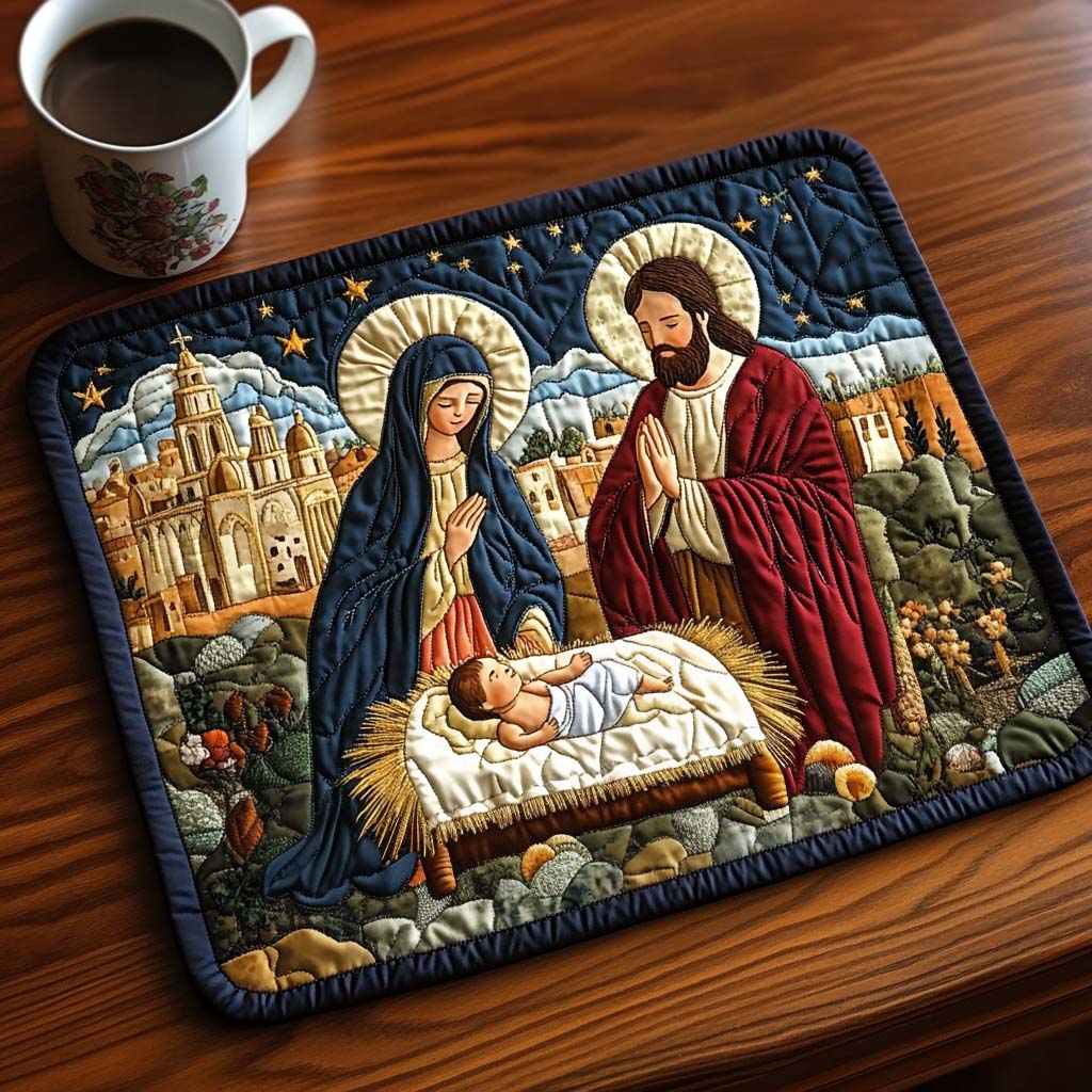 Bethlehem Eve Quilted Placemat NCU0NT1470