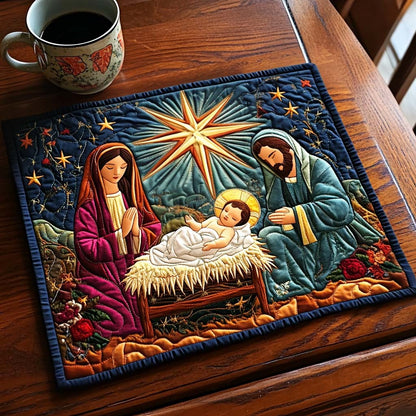 Bethlehem Peace Quilted Placemat NCU0NT1471