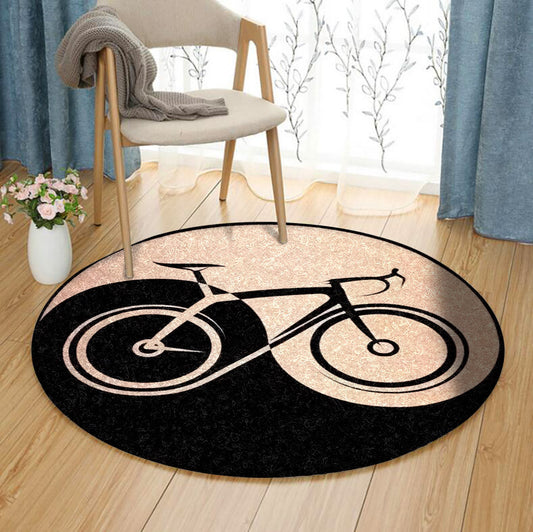 Bicycle HT270803TM Round Area Rug