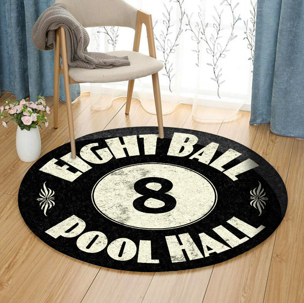 Billiard TL210802TM Round Area Rug