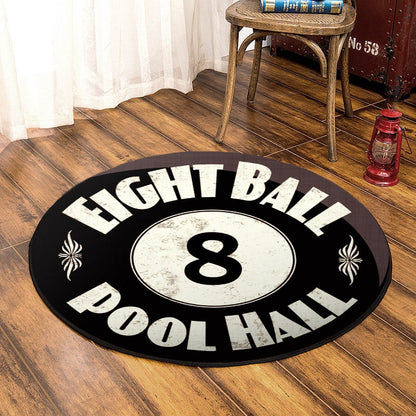 Billiard TL210802TM Round Area Rug