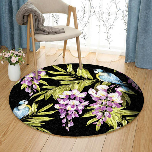 Bird CLA070804 Round Area Rug