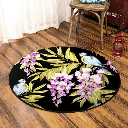 Bird CLA070804 Round Area Rug