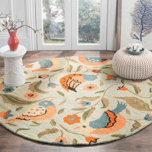 Bird CLA2709024RR Round Area Rug