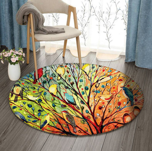 Bird ML230901RR Round Area Rug