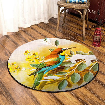 Bird TN310709T Round Area Rug