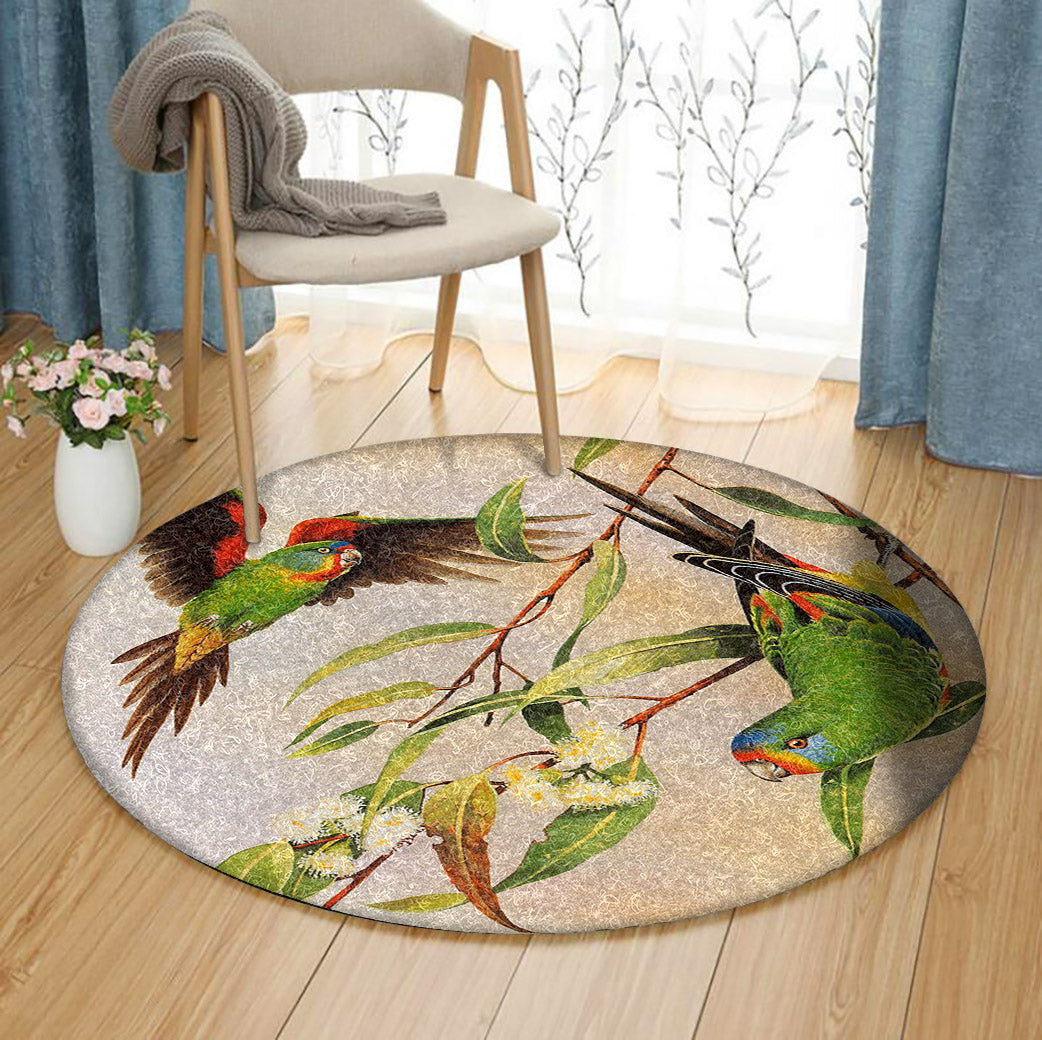 Bird TN310710T Round Area Rug