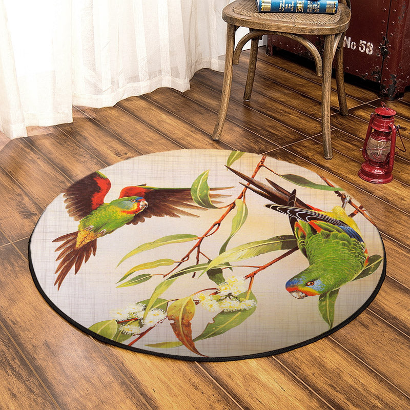 Bird TN310710T Round Area Rug