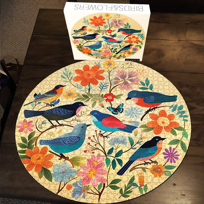 Bird & Flower Jigsaw Puzzle 1000 Pieces