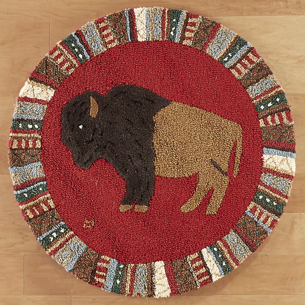 Bison CLM1610028TM Round Area Rug