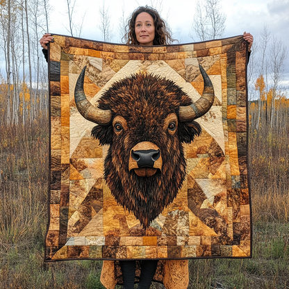 Bison Spirit Quilted Blanket NCU0DK2128