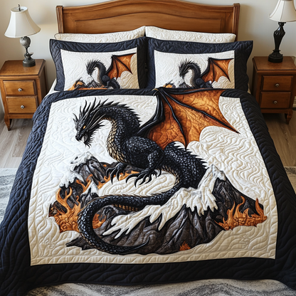 Blazing Wings Quilted Bedding Set NCU0DV2404