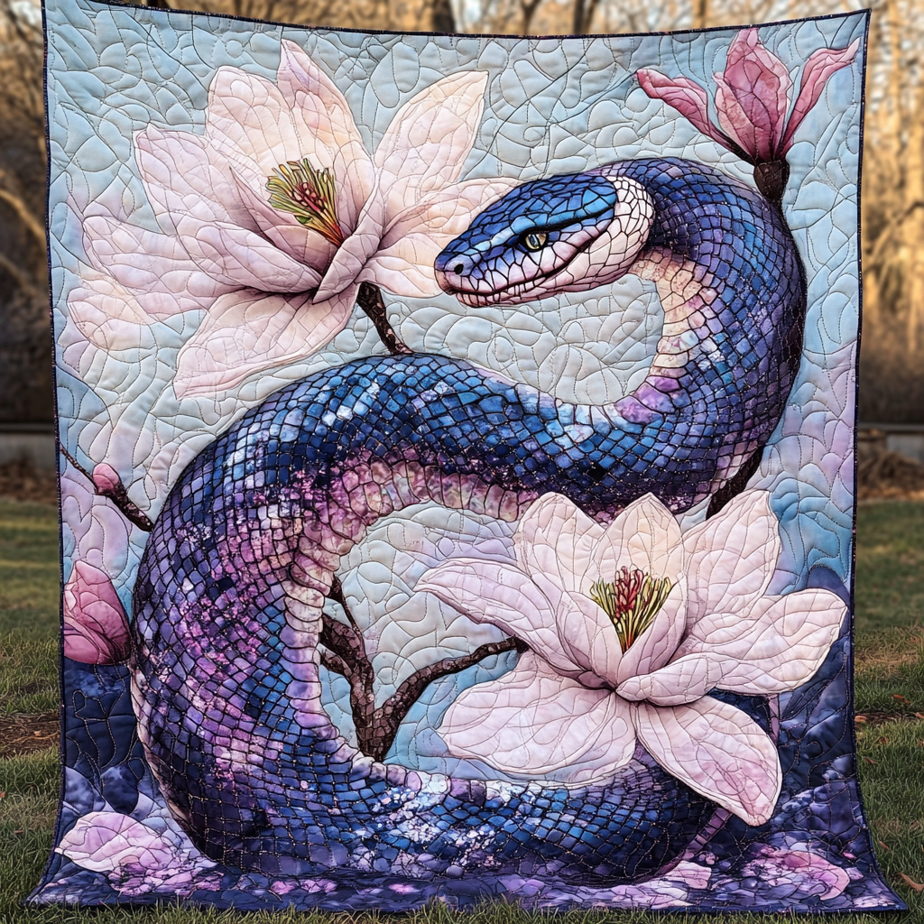 Blooming Coil Quilted Blanket NCU0VH1842