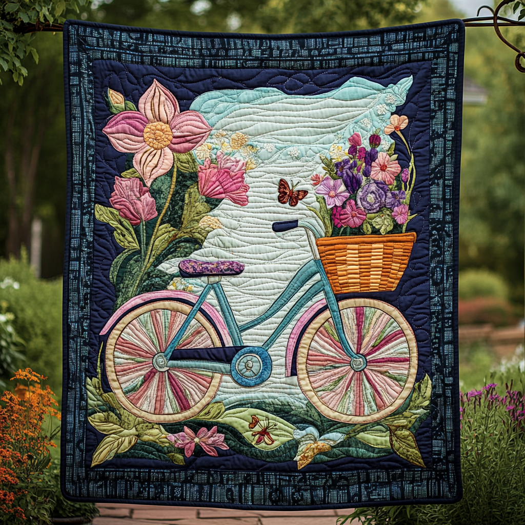 Blooming Journey Quilted Blanket NCU0DK497