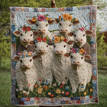 Blossom Herd Quilted Blanket NCU0VH1786