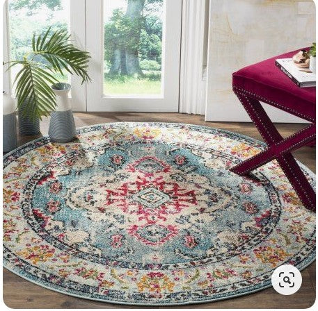 Bohemian CLA1610023RR Round Area Rug