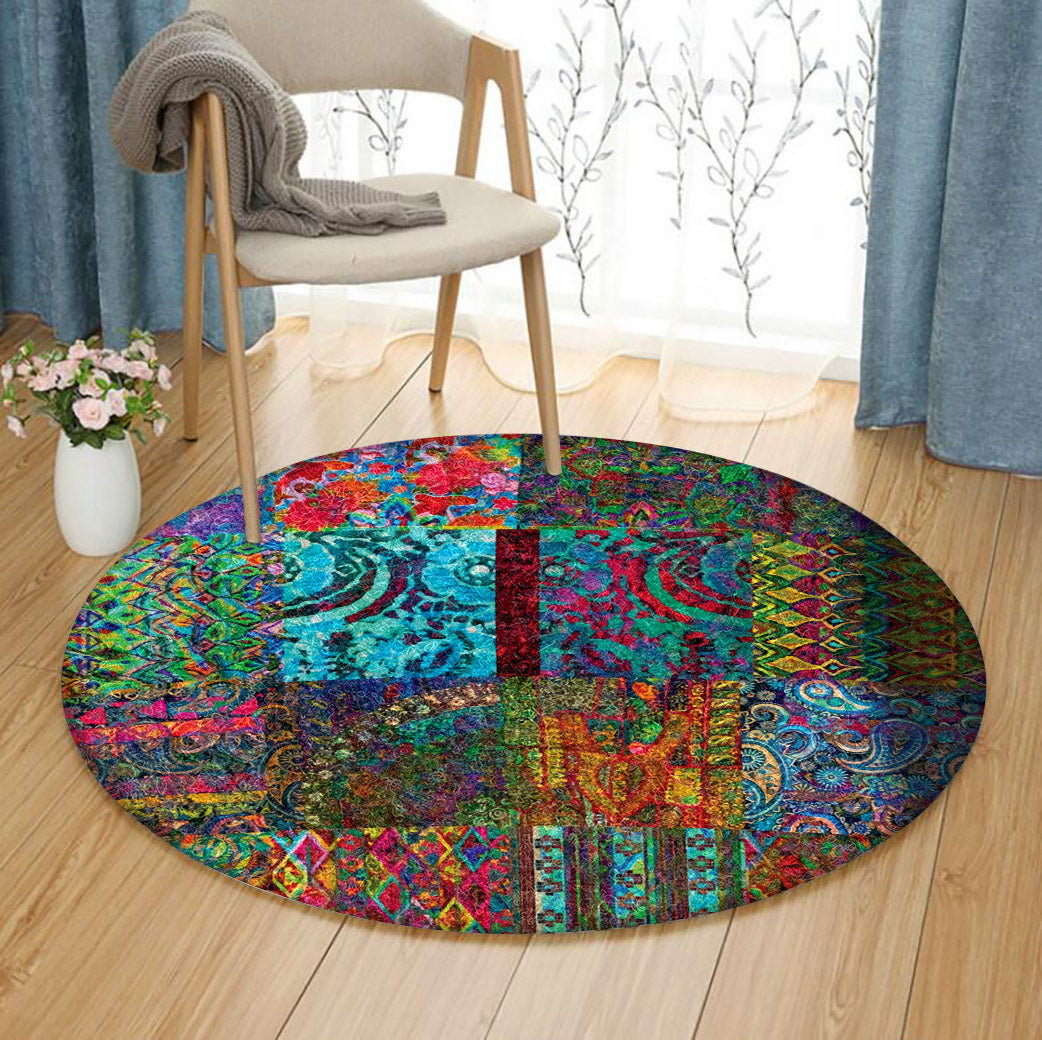 Bohemian DN2310204RR Round Area Rug