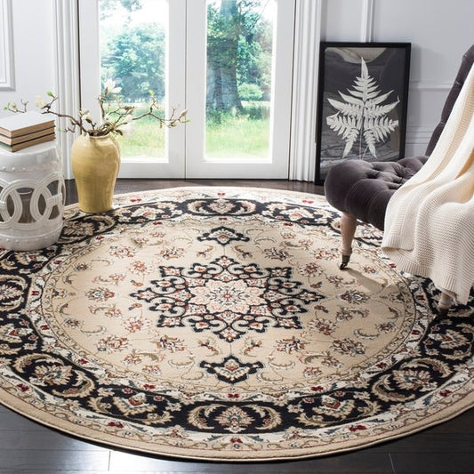 Bohemian Flower CLA2709038RR Round Area Rug