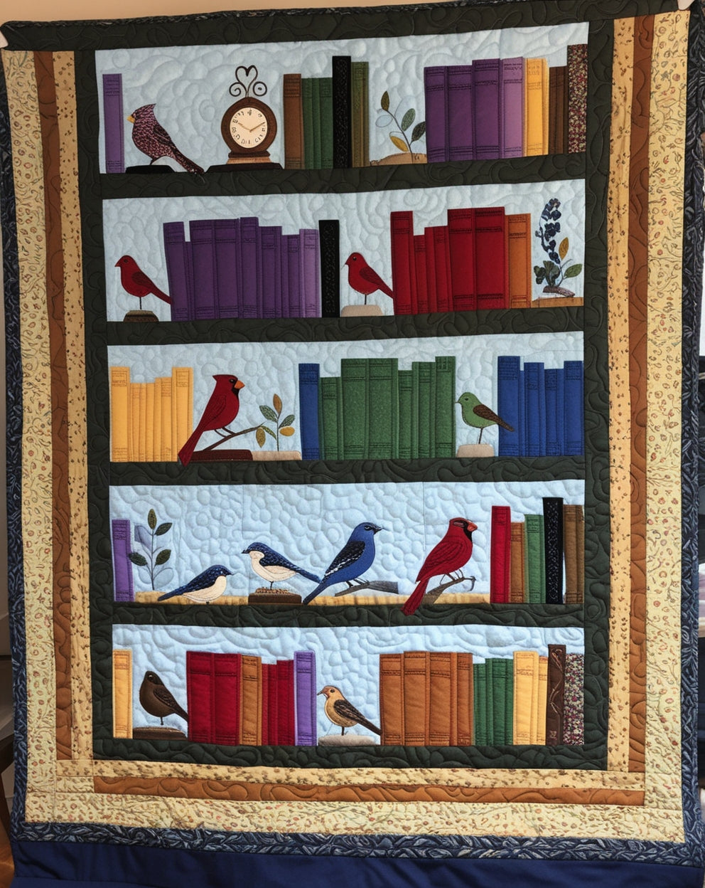 Bookcase NTA281024191 Quilt Blanket