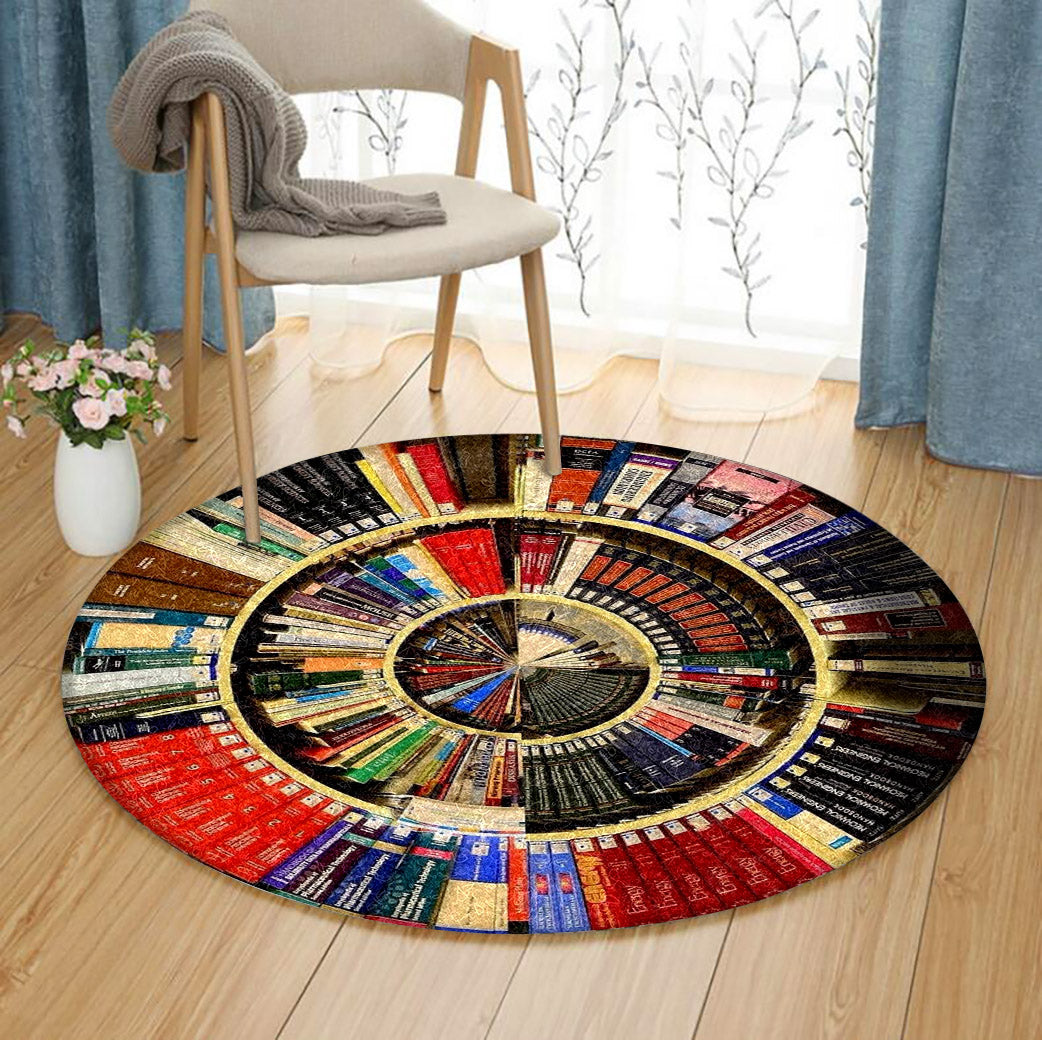 Bookshelf CLM280805TM Round Area Rug