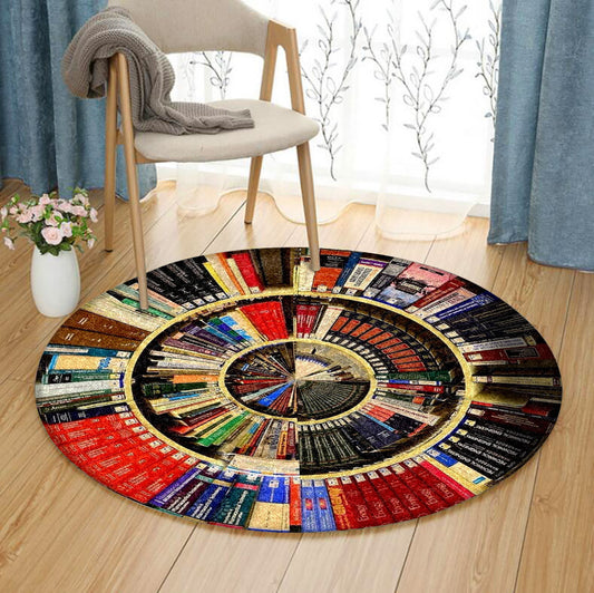 Bookshelf CLP020803 Round Area Rug