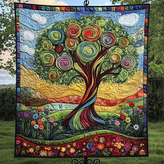 Branches of Hope Quilted Blanket NCU0NT2810