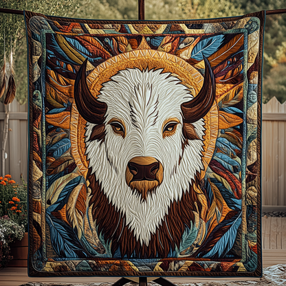 Buffalo Dreaming Quilted Blanket NCU0DK3516