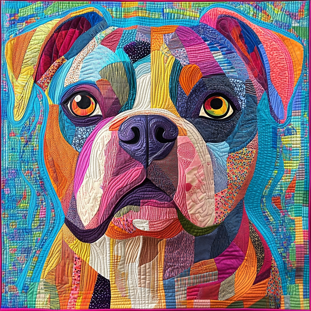 Bulldog TAI041124027 Quilt Blanket