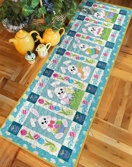 Bunny CLA28122329 Quilted Table Runner