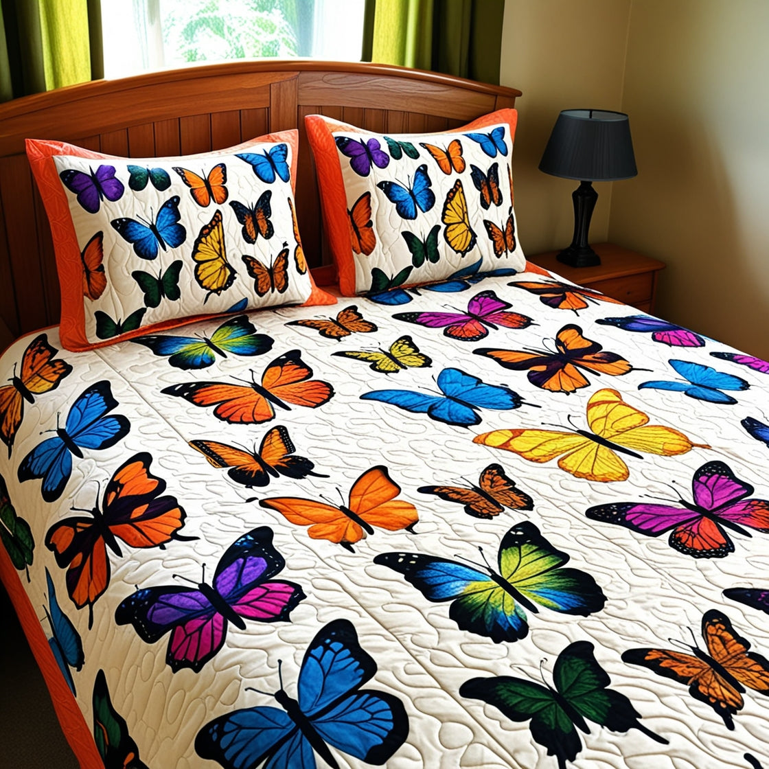 Butterfly NTA061124185 Quilt Bedding Set